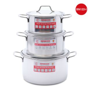 Bộ nồi nắp inox - Anpha Cook - Công Ty Sản Xuất Thương Mại Anpha Cook